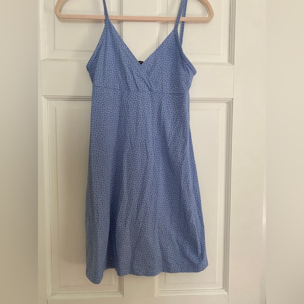 Brandy Melville blue flora dress